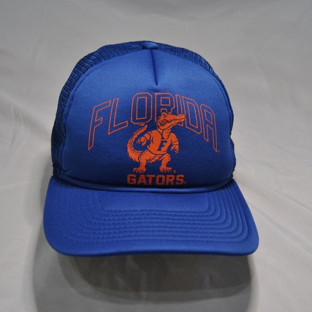 New Era Florida Gators Blue & Orange Snapback Trucker Hat